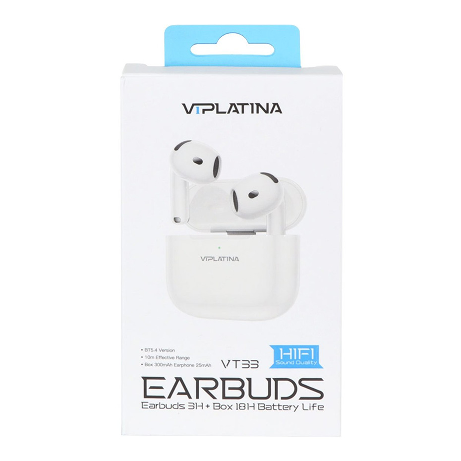 جعبه ایرپاد وی آی پلاتینا مدل VIPLATINA VT33 سفید