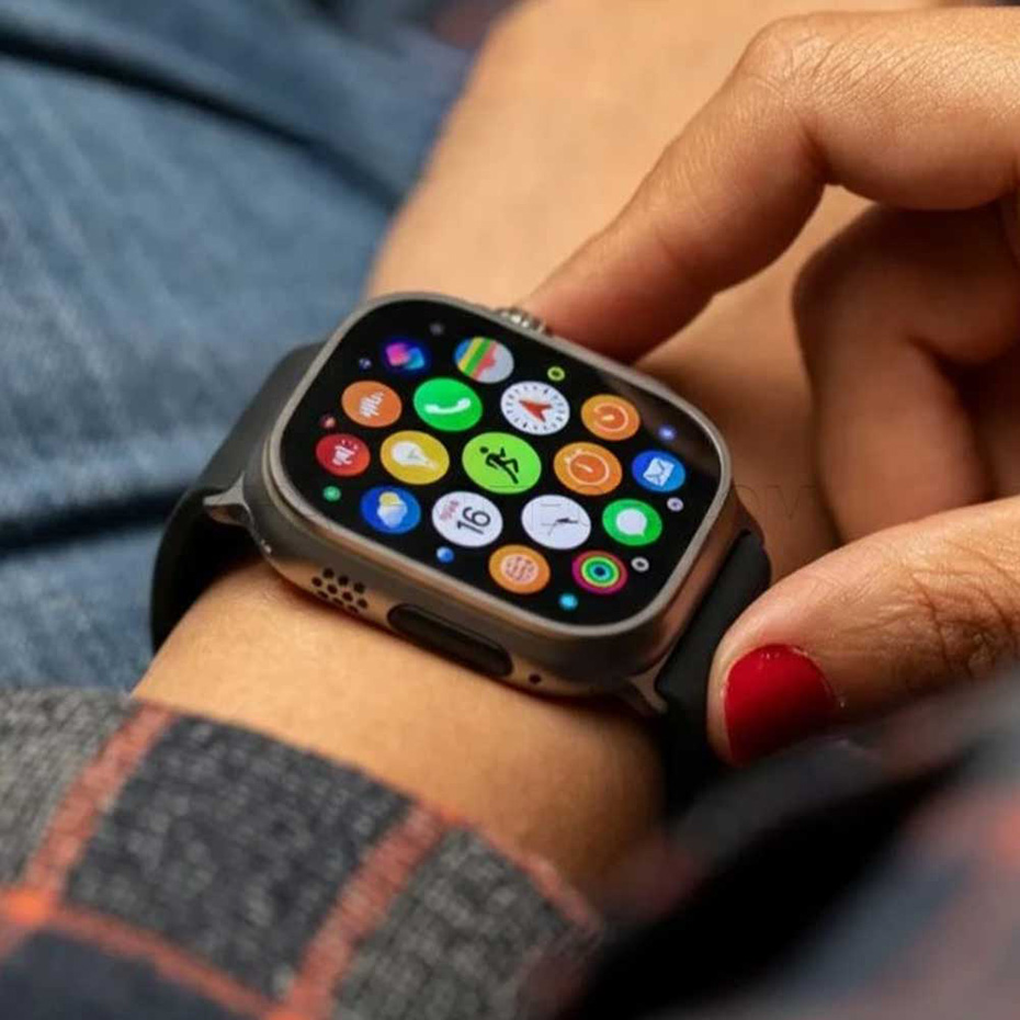 مشخصات ساعت هوشمند طرح اپل واچ سری 10 مدل Mefit Plus ME06 مشکی