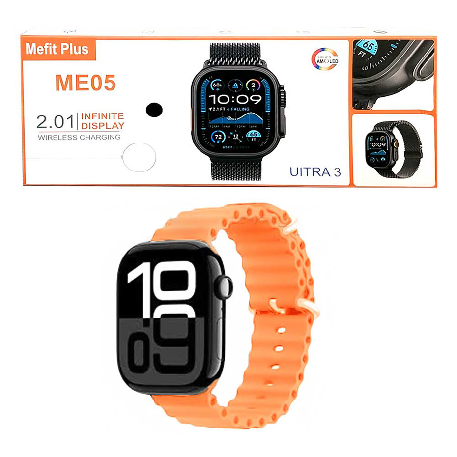 خرید ساعت هوشمند مدل Mefit Plus UlTRA3 ME05 نارنجی