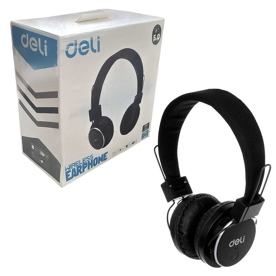 خرید هدست بی سیم دلی مدل DELI DB1 مشکی