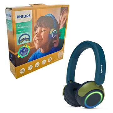 خرید هدست بی سیم فیلیپس مدل PHILIPS TAK4200CT آبی