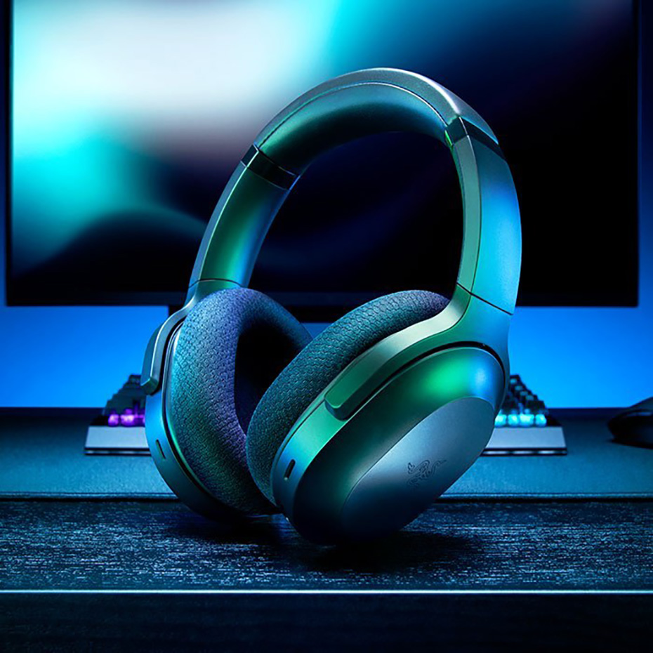 جزییات هدست بی سیم گیمینگ ریزر مدل RAZER BARRACUDA مشکی