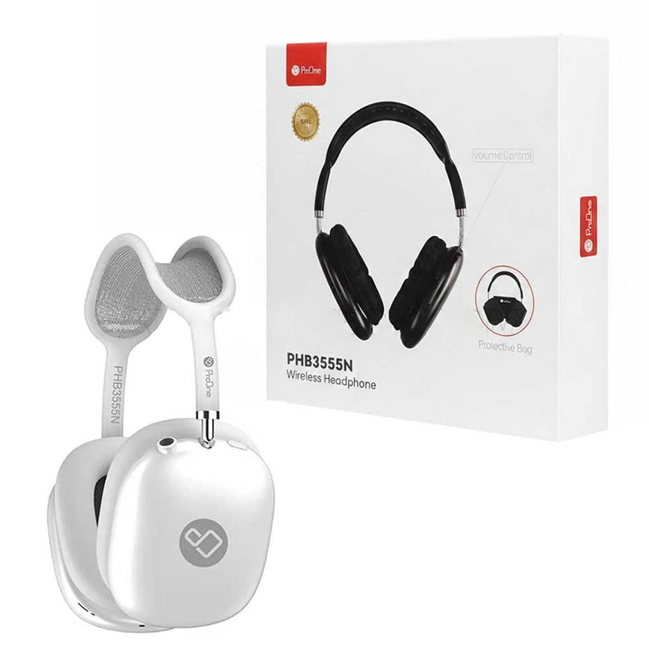 خرید هدست بلوتوثی پرووان مدل ProOne PHB3555N سفید