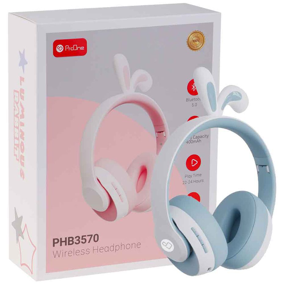 خرید هدست بلوتوثی پرووان مدل PROONE PHB3570 آبی