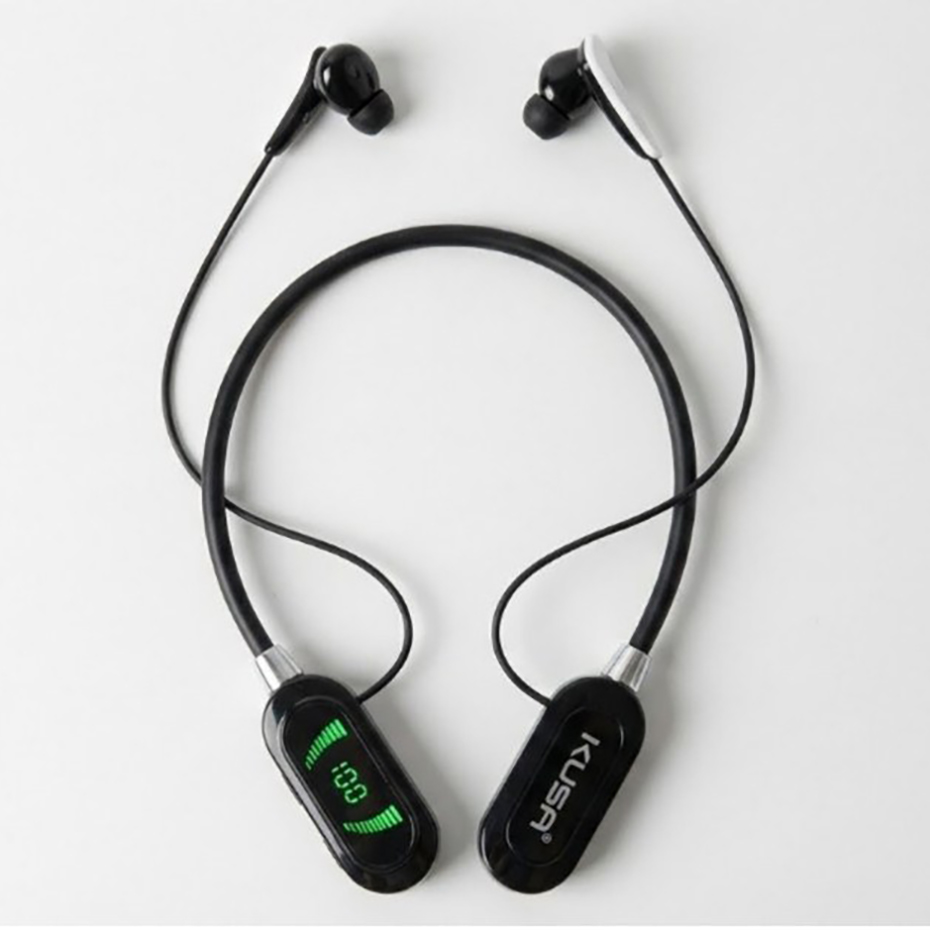 قیمت هندزفری بی سیم گردنی مدل KUSA YG-07 بژ