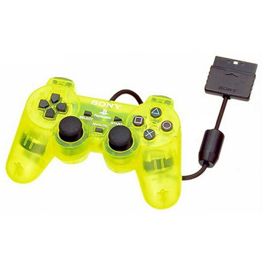 قیمت دسته بازی PS2 شفاف زرد