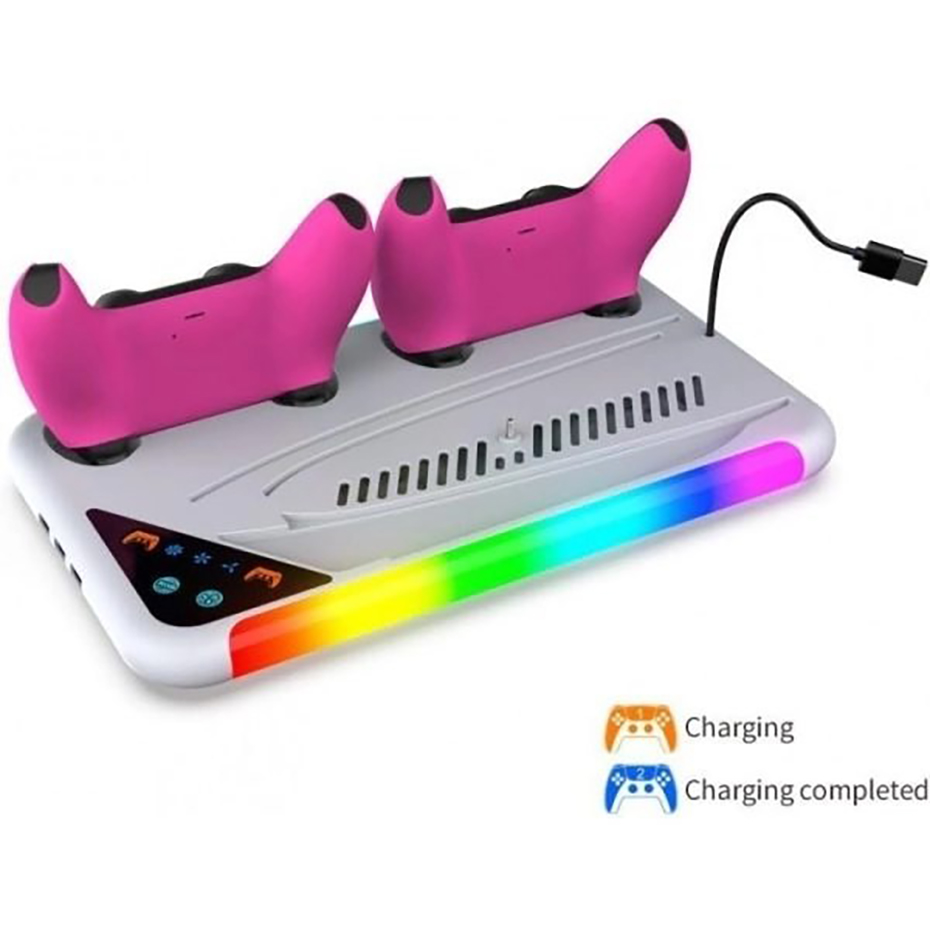 ابعاد استند چند منظوره پلی استیشن فن دار دابی مدل DOBE RGB TO5-3557