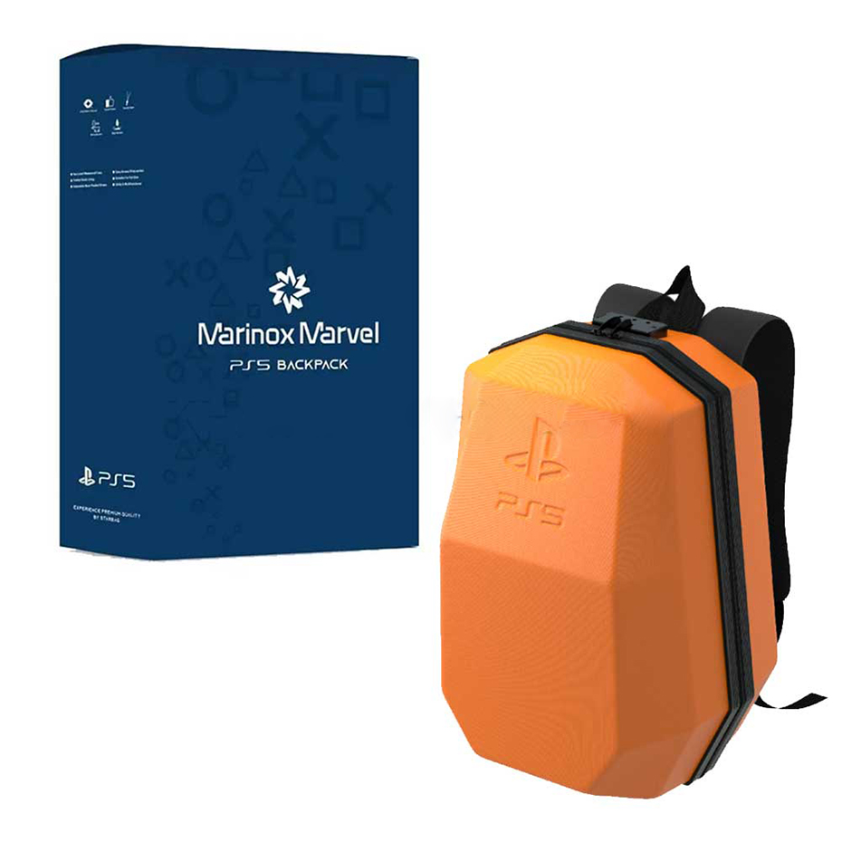 خرید کوله پشتی ضد ضربه مارینوکس مدل Marinox MP7101 PS5 نارنجی