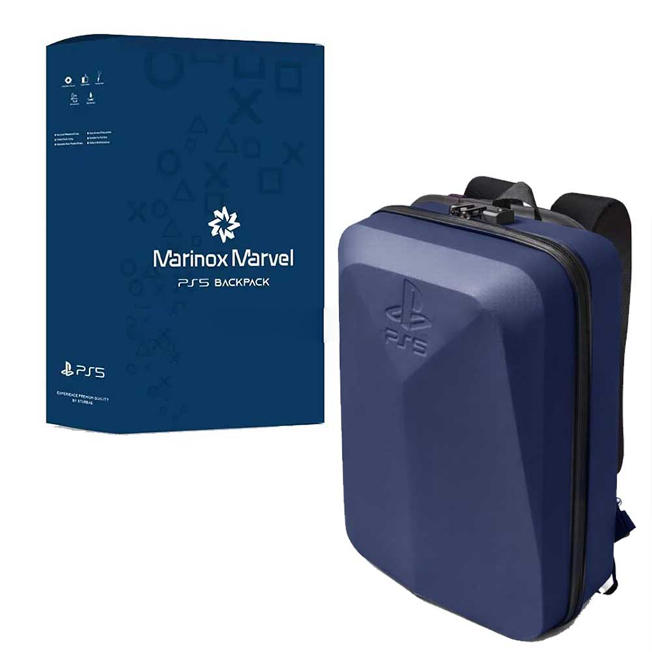 خرید کوله پشتی ضد ضربه مارینوکس مدل Marinox MP7120 PS5 سرمه ای