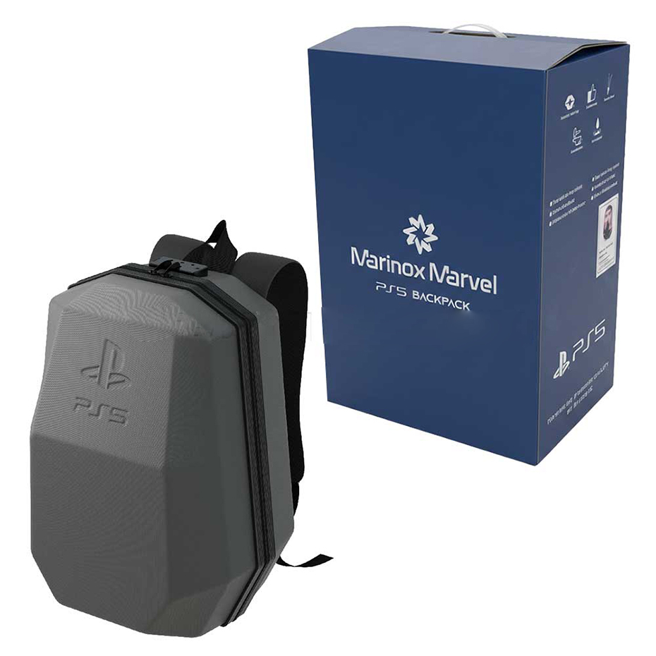 خرید کوله پشتی ضد ضربه مارینوکس مدل Marinox MP7101 PS5 خاکستری
