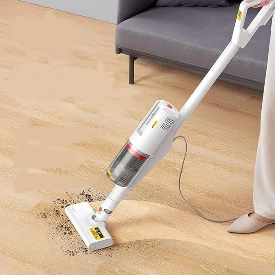 جارو برقی عصایی درما مدل DEERMA DX888 سفید