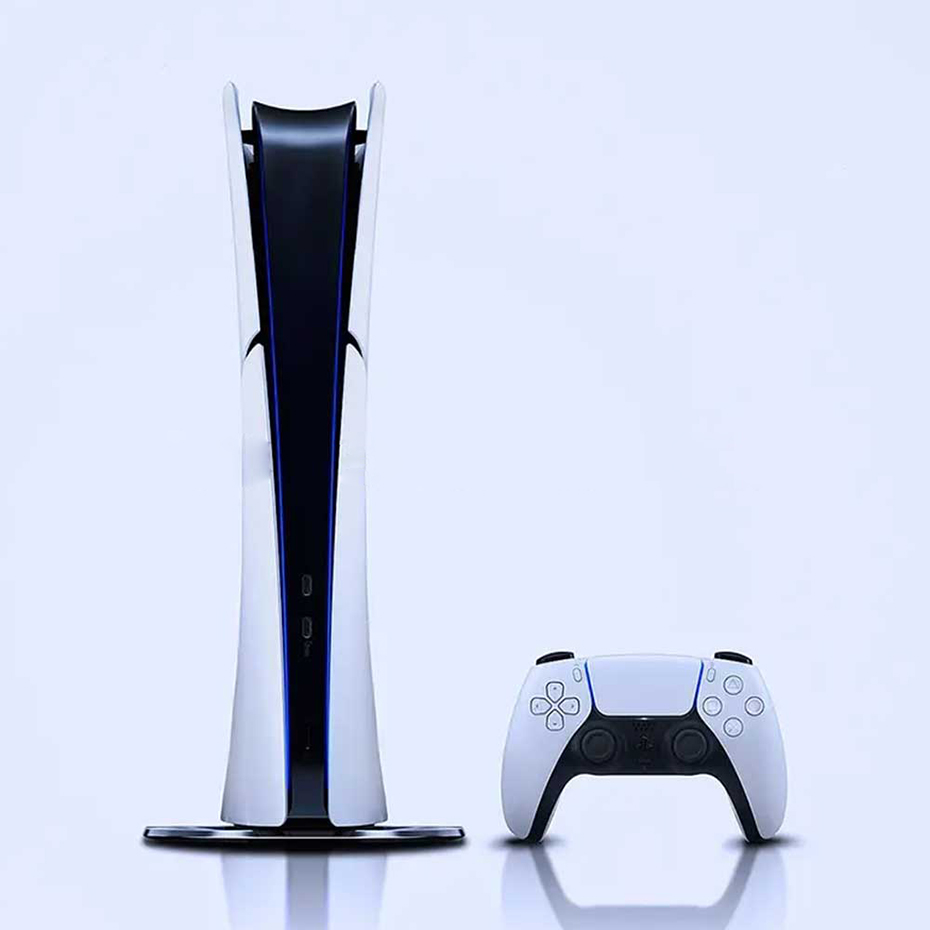 ابعاد کنسول بازی سونی مدل PlayStation 5 Slim CFI-7021B 2TB