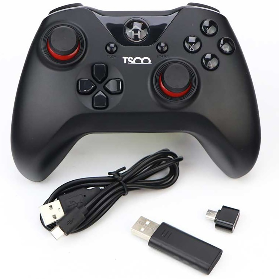 کابل دسته بازی تک بی سیم تسکو مدل TSCO TG135w