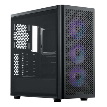 خرید کیس کامپیوتر گیمینگ کولر مستر مدل ELITE 502 مشکی