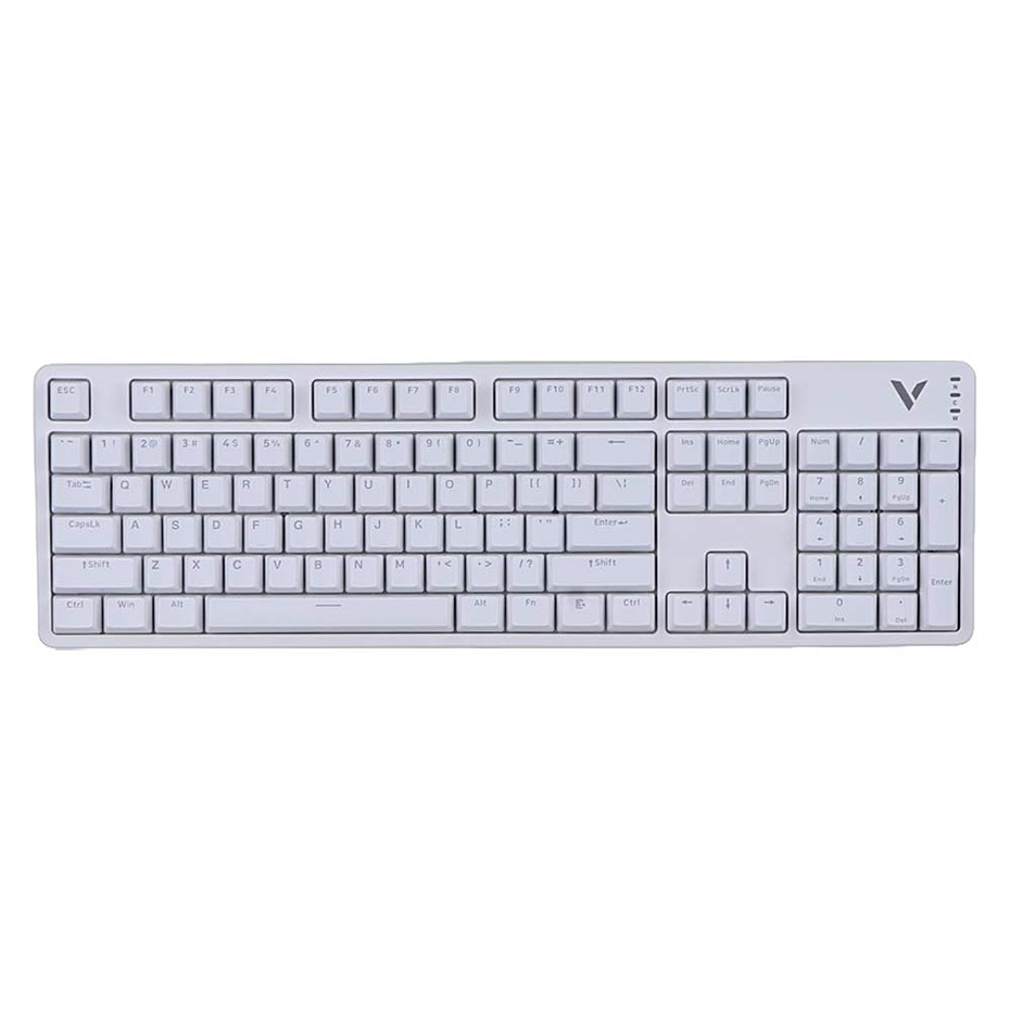 قیمت کیبورد گیمینگ سیم دار رپو مدل RAPOO V500 PRO سفید