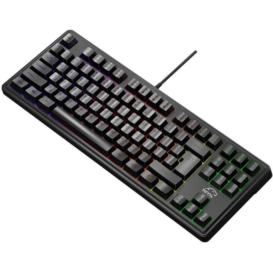 ابعاد کیبورد سیم دار گیمینگ تسکو مدل TSCO GK 8312B مشکی