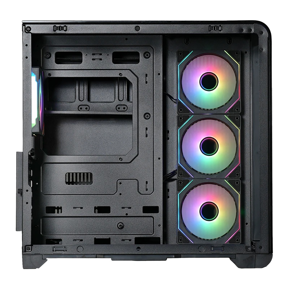نمای کناری کیس گیمینگ تسکو مدل TSCO GC4515-TA مشکی