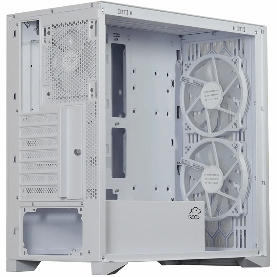 ابعاد کیس گیمینگ تسکو مدل TSCO GC4508-TA سفید