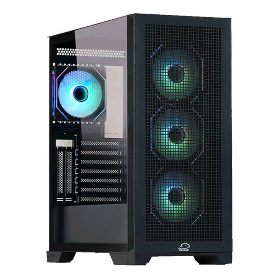 خرید کیس گیمینگ تسکو مدل TSCO GC 4510 Dragon’s Breath مشکی