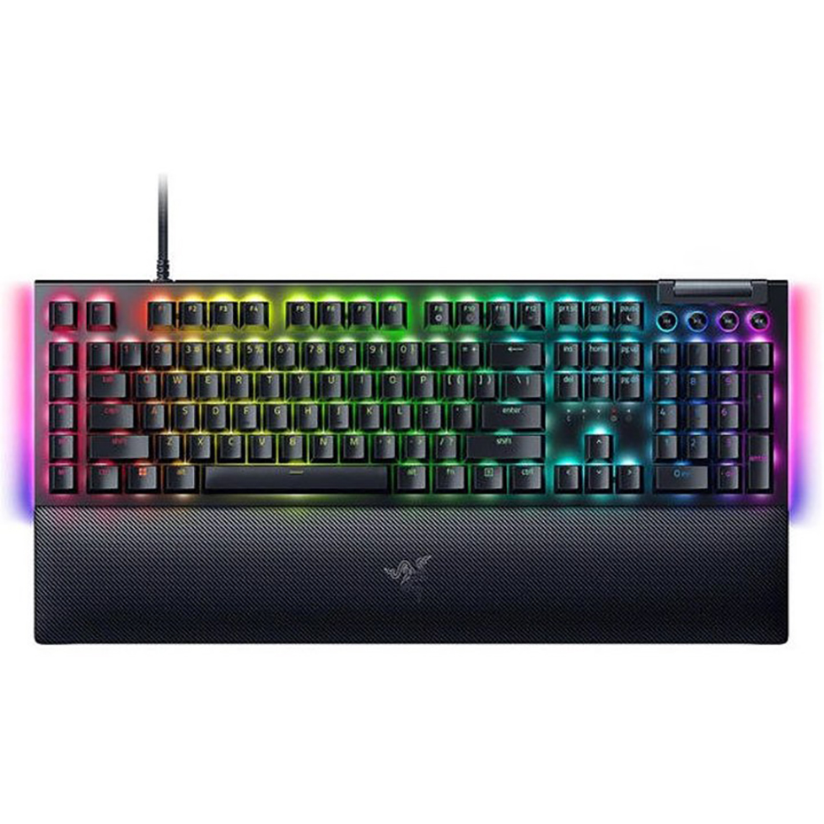 قیمت کیبورد سیم دار گیمینگ ریزر مدل RAZER BLACKWIDOW V4 Green Switch