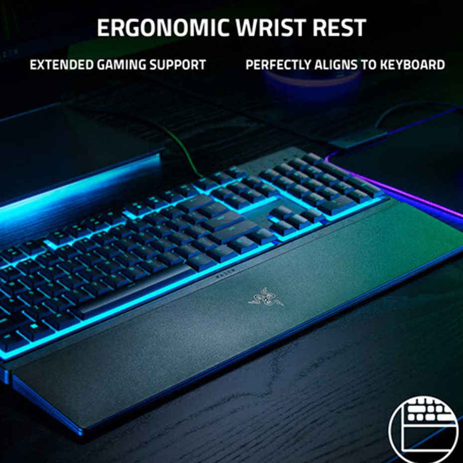 مشخصات کیبورد گیمینگ سیم دار ریزر مدل RAZER ORNATA V3 X مشکی