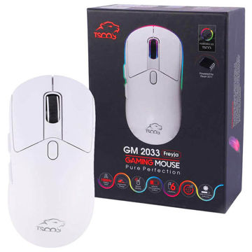خرید ماوس بی سیم گیمینگ مدل TSCO GM 2033 سفید