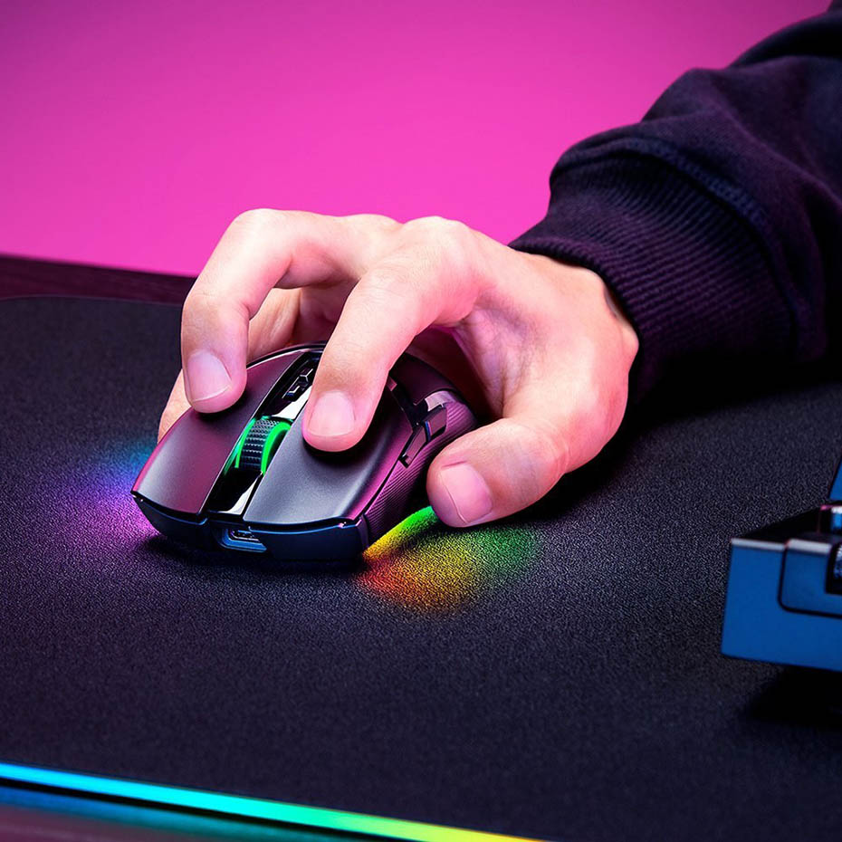دیتیل ماوس بی سیم گیمینگ ریزر مدل RAZER COBRA PRO مشکی