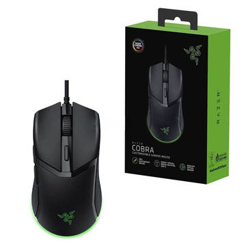 خرید ماوس سیم دار گیمینگ ریزر مدل RAZER COBRA مشکی