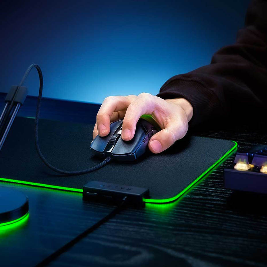 قیمت ماوس سیم دار گیمینگ ریزر مدل RAZER COBRA مشکی