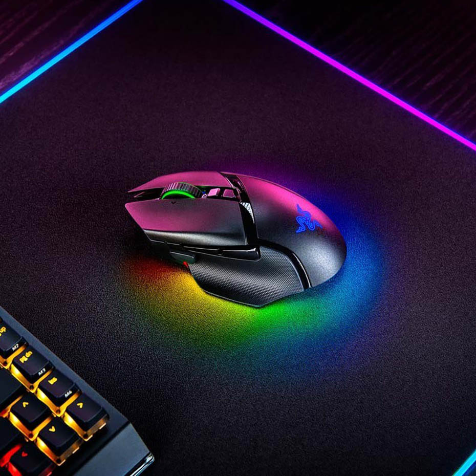 ماوس بی سیم گیمینگ ریزر مدل RAZER BASILISK V3 PRO مشکی