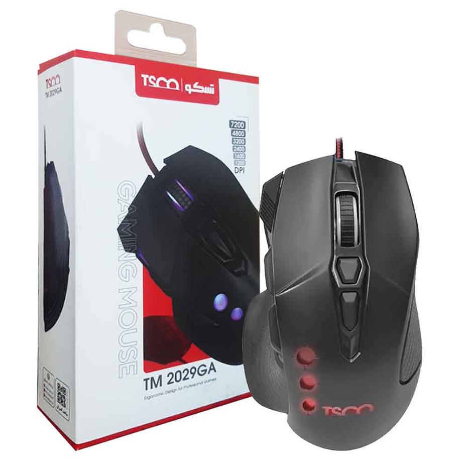 خرید ماوس سیم دار گیمینگ تسکو مدل TSCO TM 2029GA
