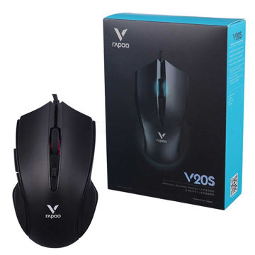خرید ماوس سیم دار گیمینگ رپو مدل RAPOO V20S مشکی