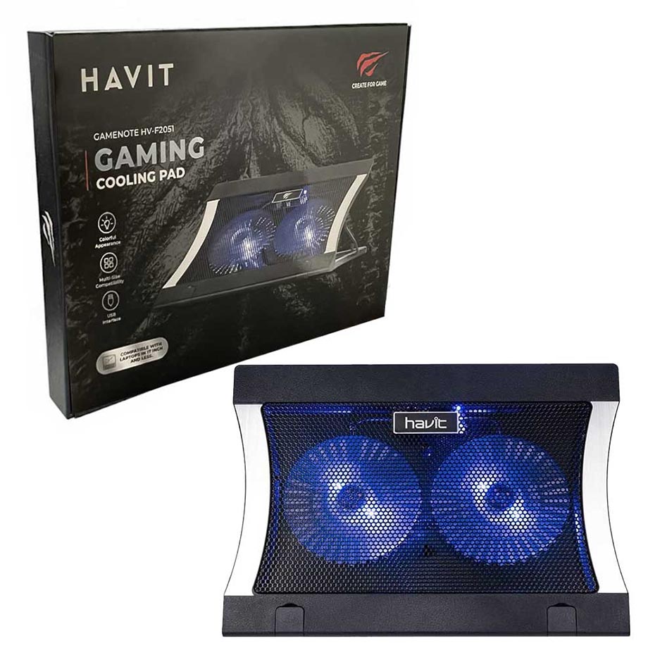 خرید فن نوت بوک گیمینگ هویت مدل HAVIT F2051 GAMING COOLING PAD