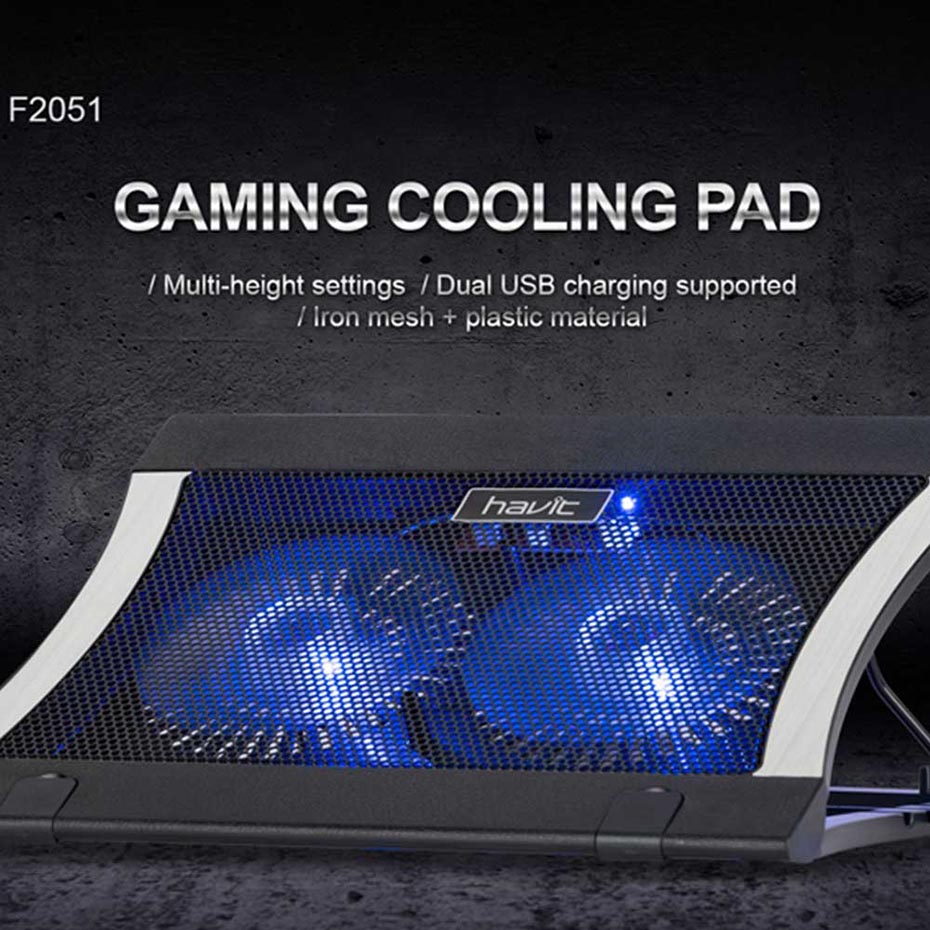 مشخصات فن نوت بوک گیمینگ هویت مدل HAVIT F2051 GAMING COOLING PAD