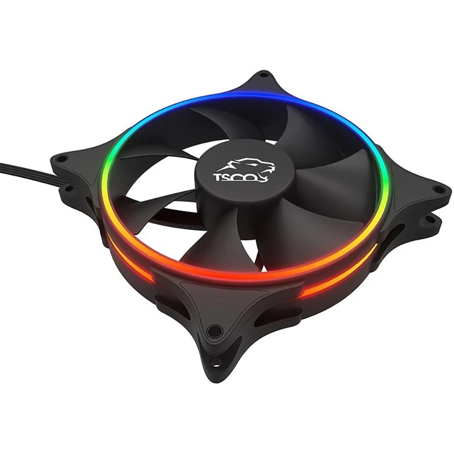 ابعاد فن خنک کننده گیمینگ تسکو مدل TSCO GFAN130