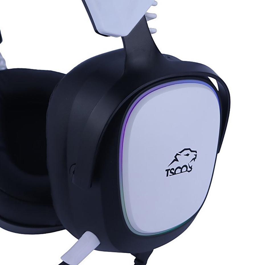 ابعاد هدست سیم دار گیمینگ مدل TSCO LUXOR GH 6160 سفید