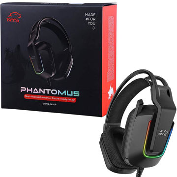 خرید هدست سیم دار گیمینگ مدل TSCO PHANTOMUS GH 5143 مشکی