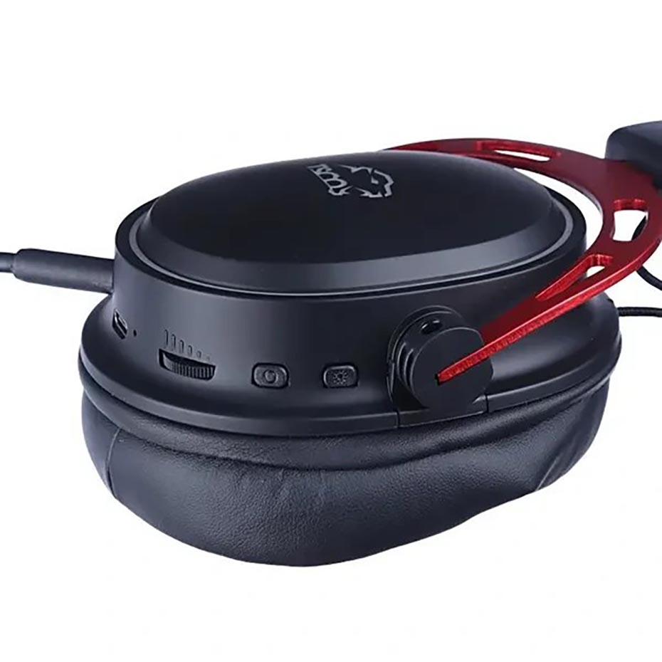ابعاد هدست سیم دار گیمینگ تسکو مدل TSCO KRONOS GH 6155 مشکی