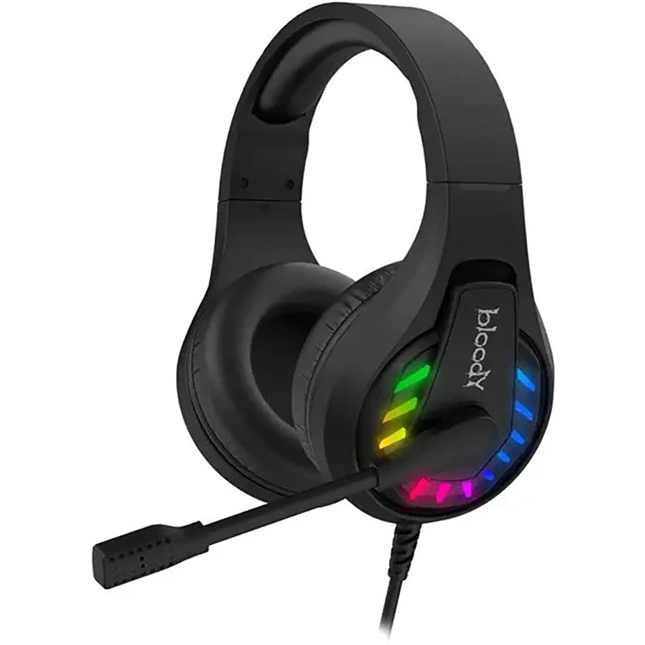 ابعاد هدست سیم دار گیمینگ ایفورتک مدل A4TECH Bloody G230