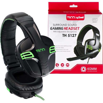 خرید هدست سیم دار گیمینگ تسکو مدل TSCO TH 5127