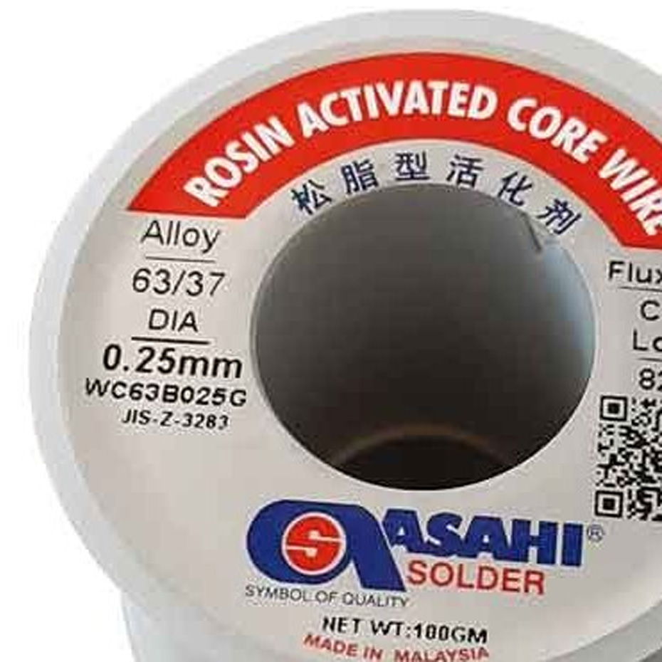 سیم لحیم قلع 100 گرمی آساهی ASAHI