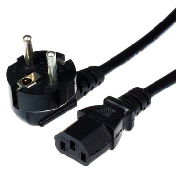 کابل برق پاور کامپیوتر 1/5 متر کی نت KNET 3*0.75