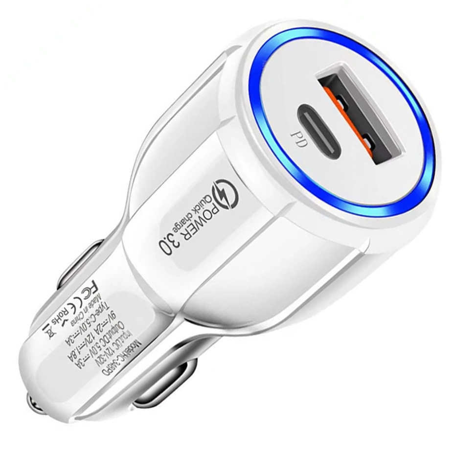 شارژر فندکی PIONEER پایونیر فست شارژ 18 وات PD مدل F023