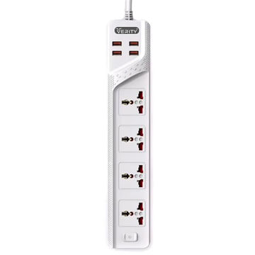 چندراهی برق وریتی مدل PS 3112 با کابل ۲ متری و ۴ خروجی