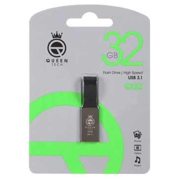 خرید فلش کوئین تک مدل QUEEN TECH QUIZ 32GB USB 3.1