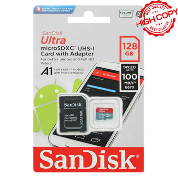 خرید رم سندیسک مدل SANDISK 100MB A1 ULTRA 128G
