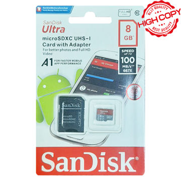 خرید رم سندیسک مدل SANDISK 100MB U1 C10 8G