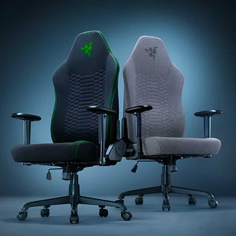 ابعاد صندلی گیمینگ ریزر مدل RAZER ISKUR V2