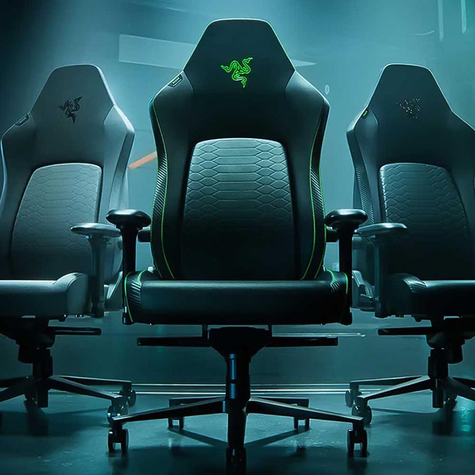 مشخصات صندلی گیمینگ ریزر مدل RAZER ISKUR V2