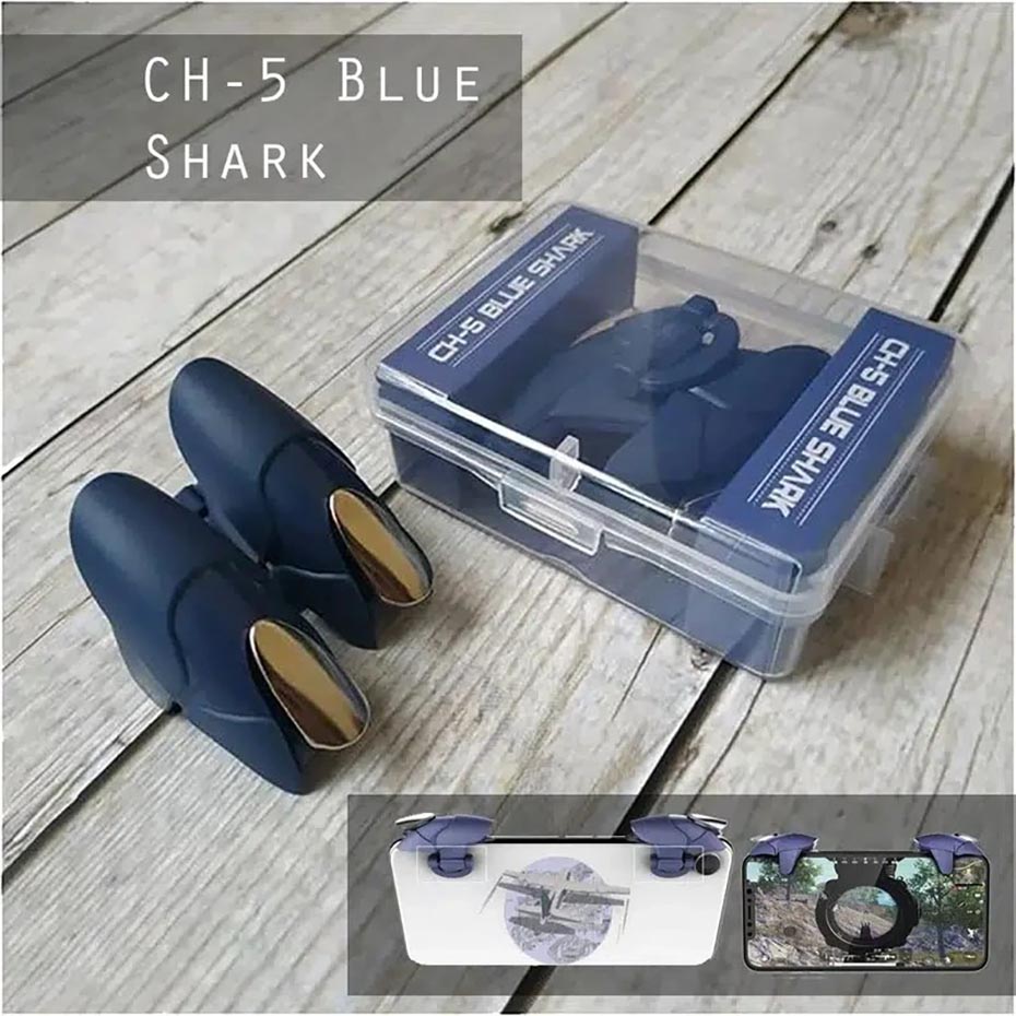 جزییات دسته پابجی ch-5 blue shark